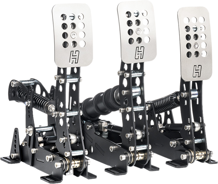 Heusinkveld Sim Pedals Ultimate+ 3-Pedal Set Black