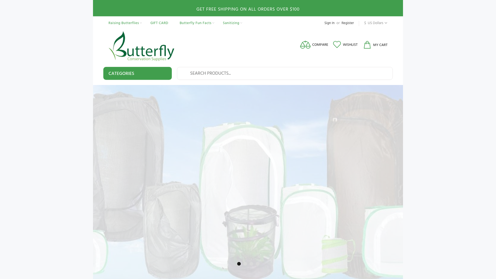 Butterfly Conservation Supplies