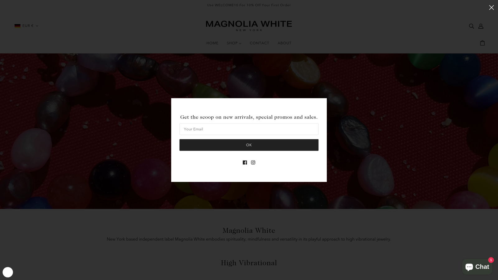 Magnolia White Jewelry & Accessories