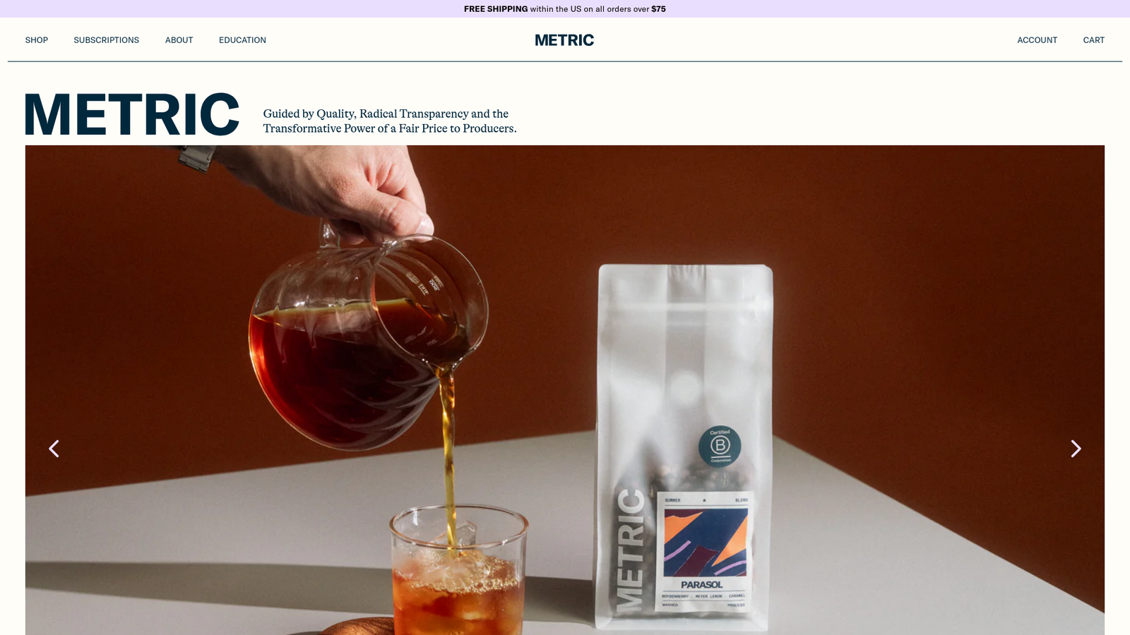 Metric Coffee