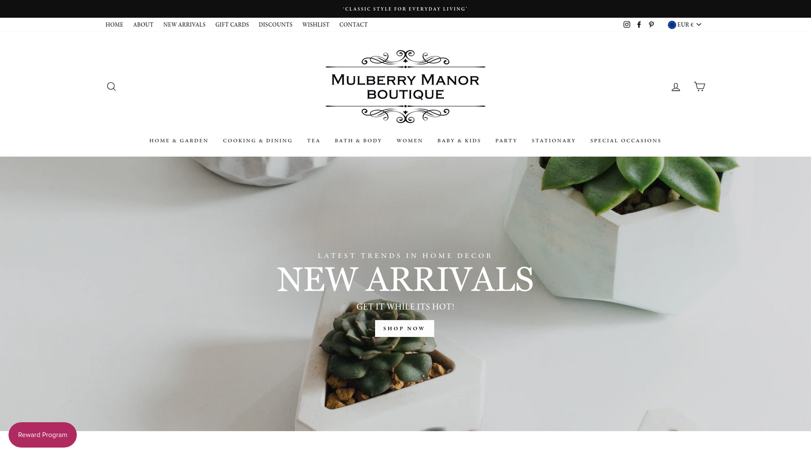 Mulberry Manor Boutique