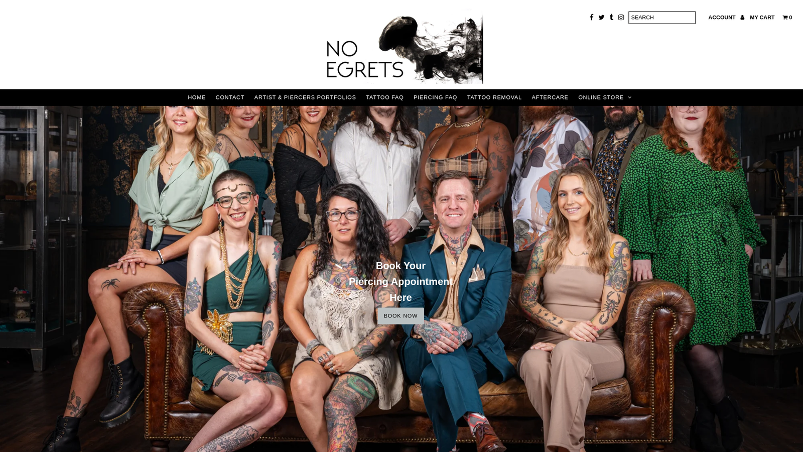 No Egrets Tattoo Studio