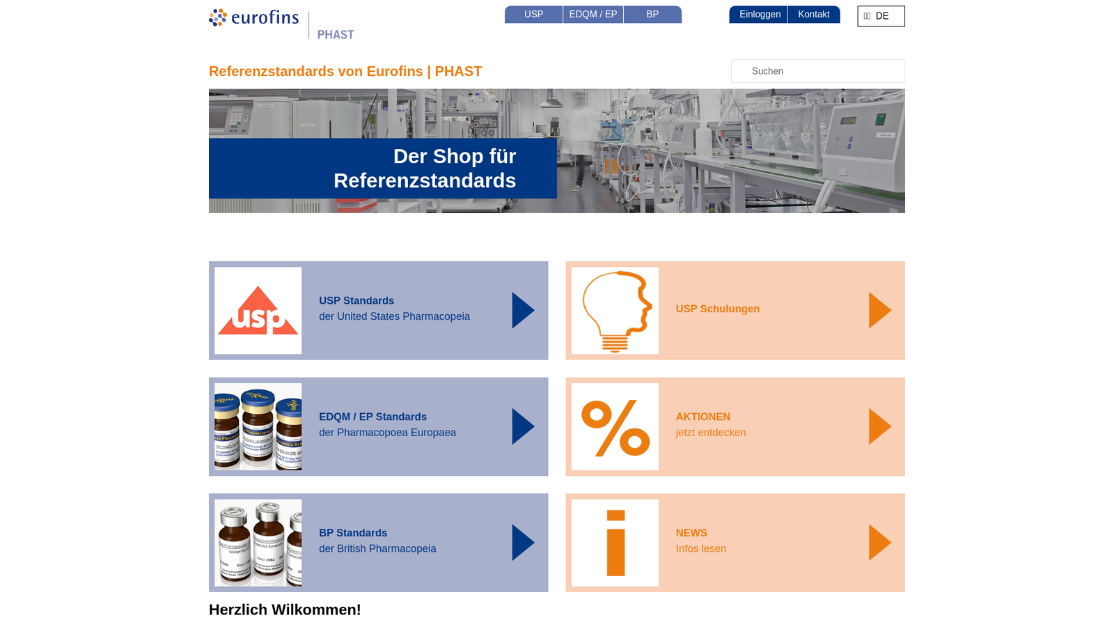 Eurofins PHAST Reference Standards