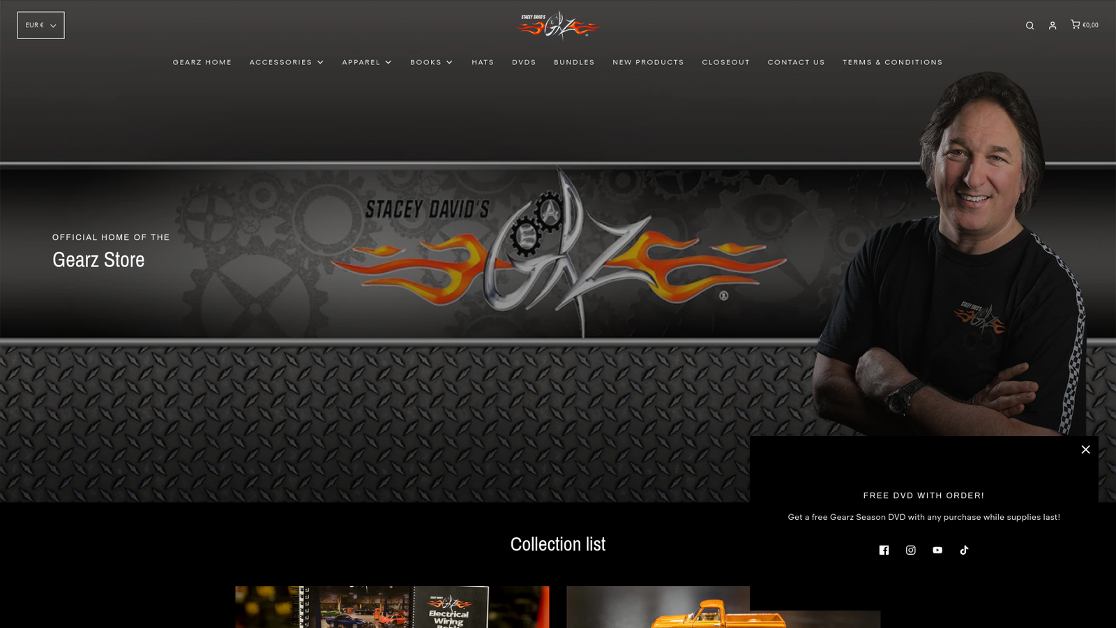 Stacey David's Gearz Official Online Store