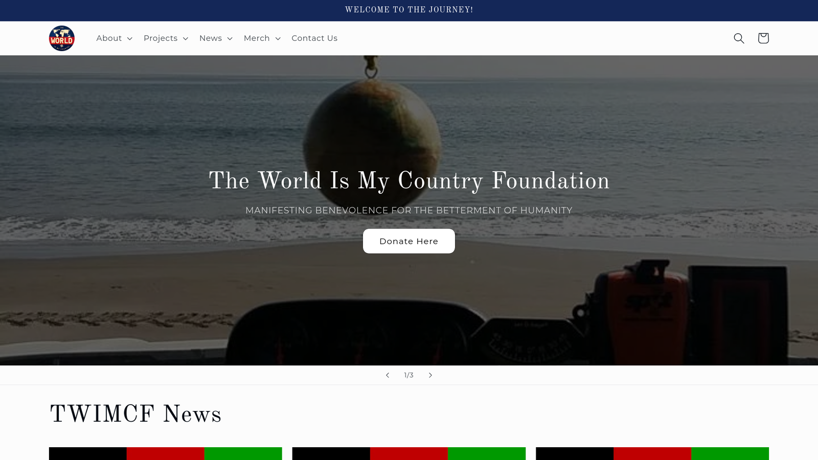 The World is My Country Foundation (TWIMCF) Online Store