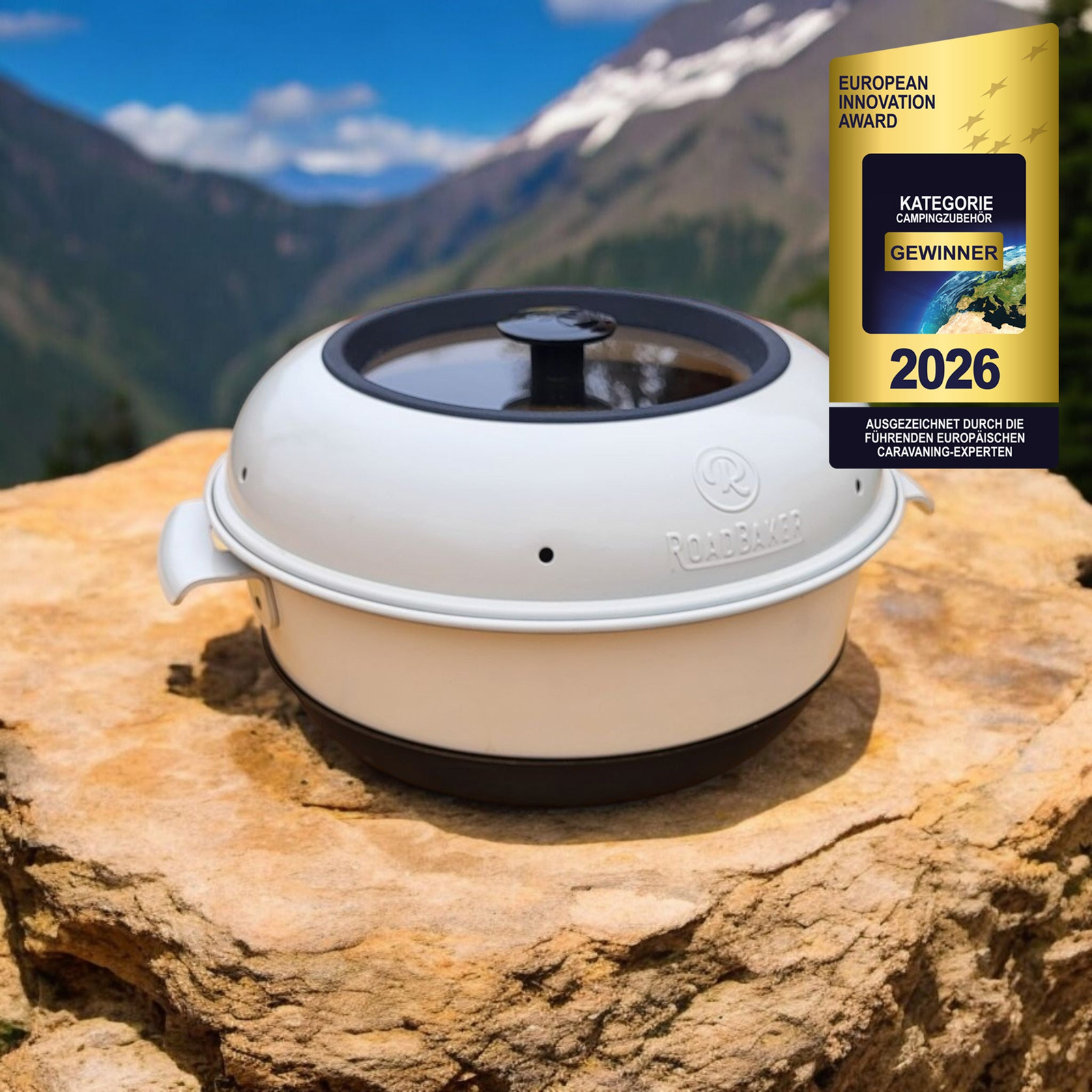 RoadBaker mobiler Backofen für Camping und Wohnmobil